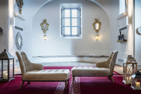Sala interna del Parador de Mérida