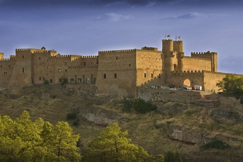 Blick auf das Parador de Sigüenza