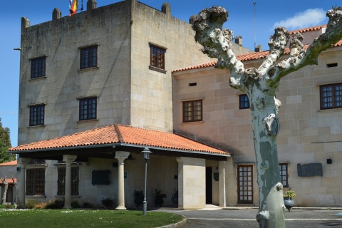 Vue extérieure du Parador de Verín