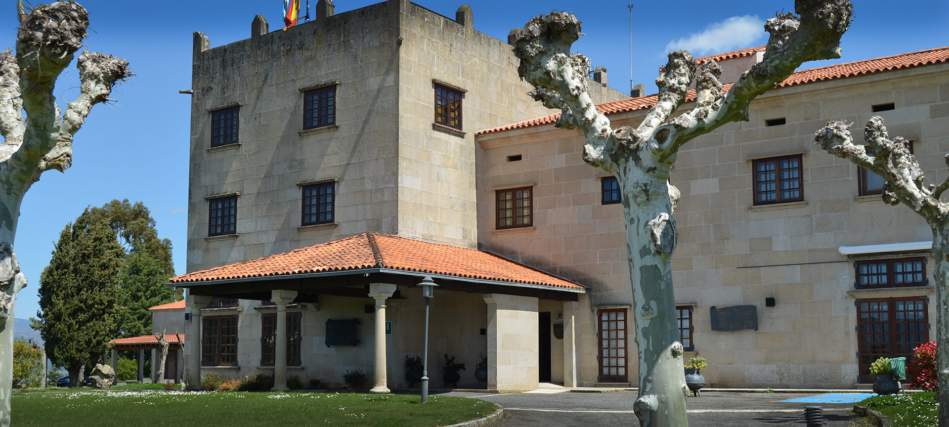 Vue extérieure du Parador de Verín Vue extérieure du Parador de Verín