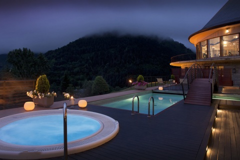 Spa & Wellness-Bereich im Parador de Vielha