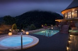 Vue de l'espace Spa & Wellness du Parador de Vielha