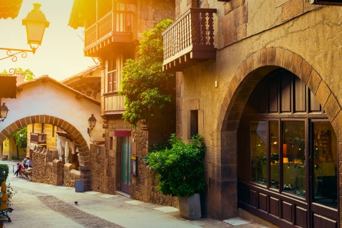 Le Pueblo Español - Poble Espanyol de Barcelone