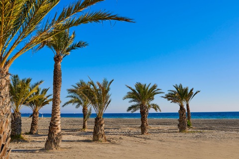 Plaża Tamarit w Santa Pola, prowincja Alicante