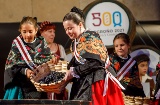 Particolare dell’inaugurazione delle Feste della vendemmia della Rioja a Logroño, La Rioja