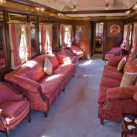 Tren Al Andalus. Interior del vagón