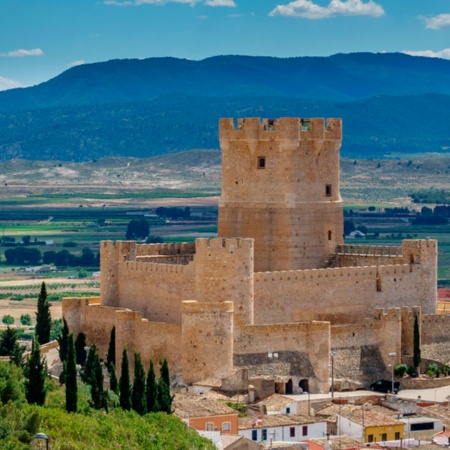 Castillo de la Atalaya. Villena. Alicante.
