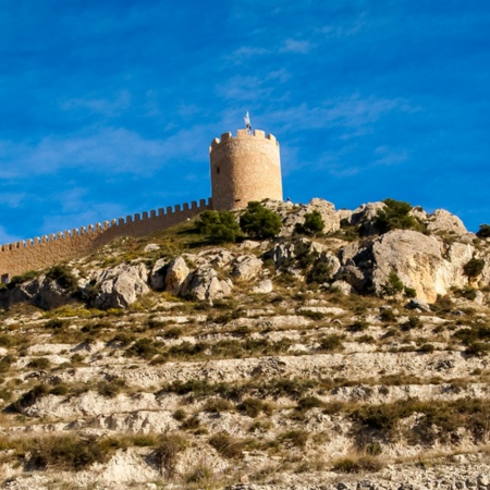 Castillo de Castalla. Alicante.