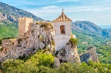 Vue de Guadalest, dans la province d’Alicante (région de Valence)