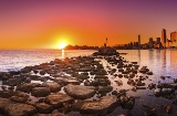 Playa de Denia (Alicante), en la Costa Blanca