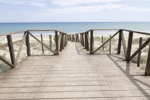 Praia de Guardamar del Segura (Alicante, Comunidade Valenciana)