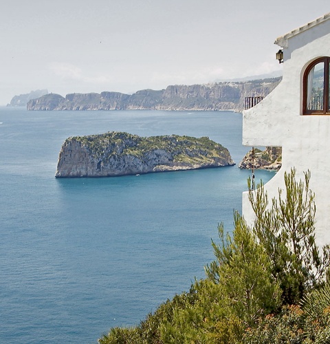 Veduta del Mediterraneo da Jávea. Alicante