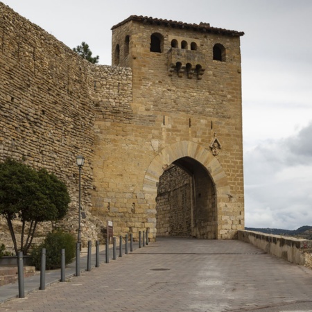 Porta de Sant Mateu em Morella (Castellón, Comunidade Valenciana)