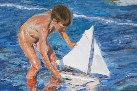 El balandrito, Joaquín Sorolla