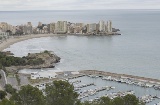 Panoramica di Oropesa dal mare (Castellón, Comunità Valenciana)