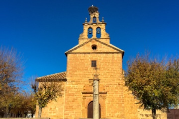 Hermitage of Cristo del Llano in Baños de la Encina. Jaén