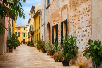 Old town of Alcúdia (Mallorca, Balearic Islands)