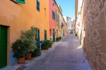 Old town of Alcúdia (Mallorca, Balearic Islands)