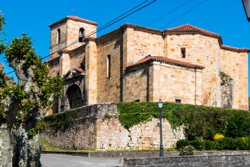 the parish church of San Pedro Ad Víncula, Liérganes (Cantabria)