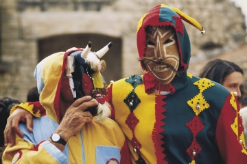 ボタルガ。イタ（カスティージャ-ラ・マンチャ州グアダラハラ県）の中世祭り