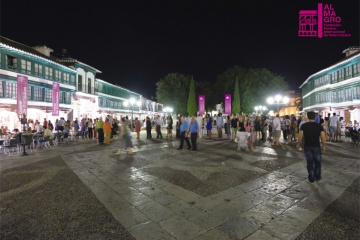 Festival de Almagro. Ambiente na Plaza Mayor