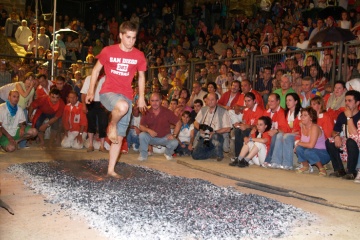 The firewalking ritual in San Pedro de Manrique (Soria, Castilla y León)