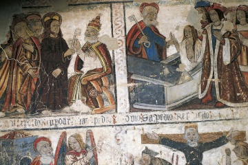 Фрески в Епархиальном музее Мондоньедо (Луго, Галисия)