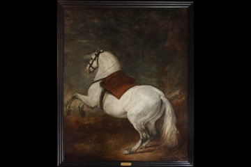 Caballo Blanco. Diego de Rodríguez de Silva y Velázquez. 1634-1639. Óleo sobre lienzo, 325 x 263 cm