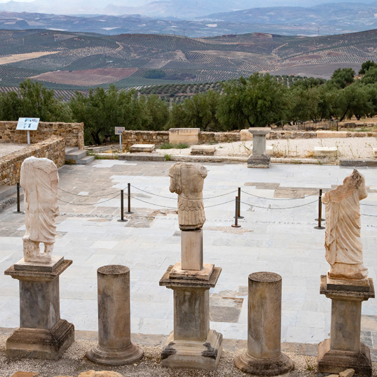 Parc archéologique de Torreparedones, Baena, Cordoue, Andalousie