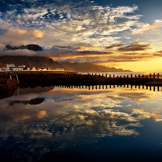 Natural pools in Agaete, Gran Canaria