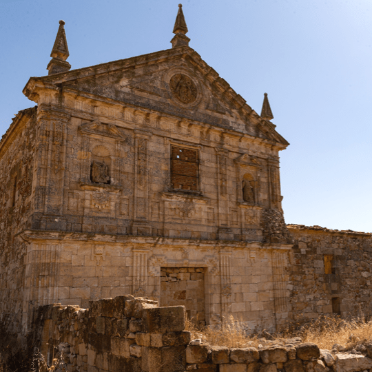 Convent of Santa María del Soto in Villanueva de Campean, Zamora, Castile and Leon