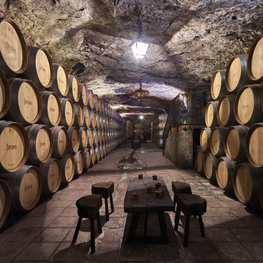 Bodegas de Megía e Hijos w Valdepeñas, Ciudad Real