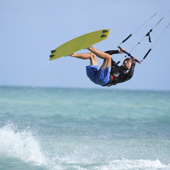 Kitesurfen