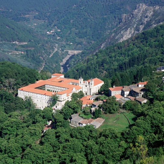 Parador de Santo Estevo, in Ourense (Galicia)