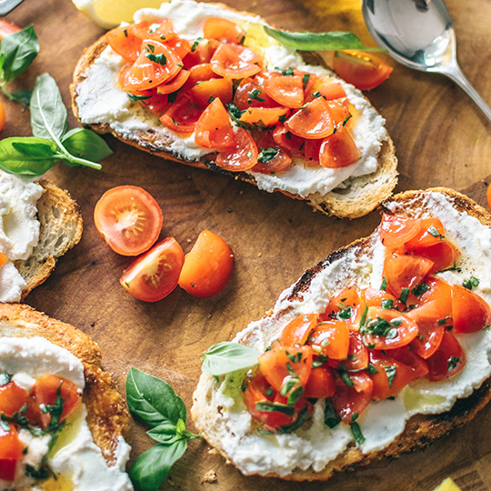 Pão com Tomate