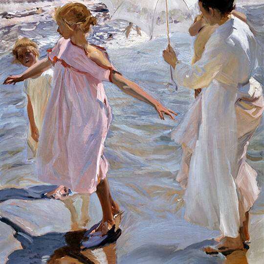 La hora del baño, Joaquin Sorolla