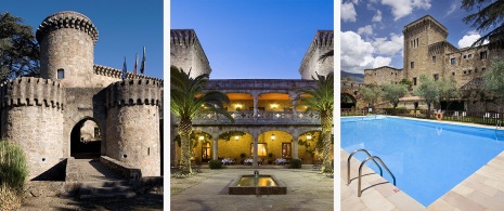 Images of the Parador de Jarandilla de la Vera in Extremadura