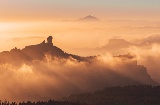 Vue panoramique de Roque Nublo, Grande Canarie