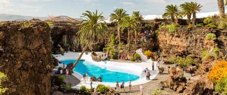 Jameos del Agua in Lanzarote (Canary Islands).