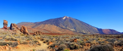 Veduta del Parco Nazionale del Teide, a Tenerife