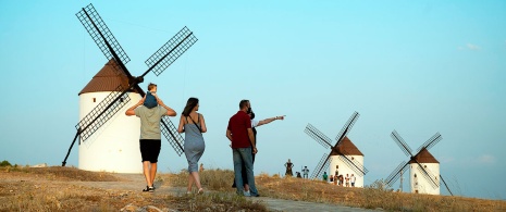 Windmills at Mota de Cuervo, Cuenca