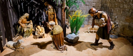 Presepe a Barcellona, ​​in Catalogna