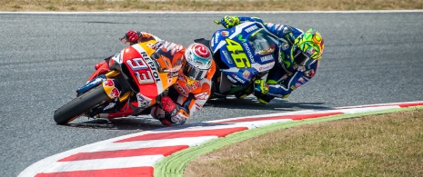 Carrera de Moto GP, Cataluña