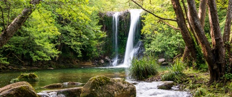 Wasserfall Santa Margarida, Les Planes d’Hostoles, Girona