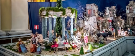 Crèche au palais royal de Madrid