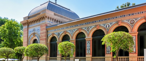 Velázquez Palace in Retiro Park, Madrid