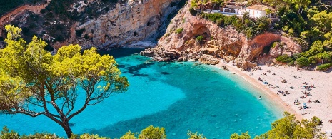 Cala Granadella a Jávea, Alicante