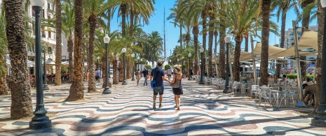 La Explanada de España. Lungomare di Alicante, Comunità Valenciana