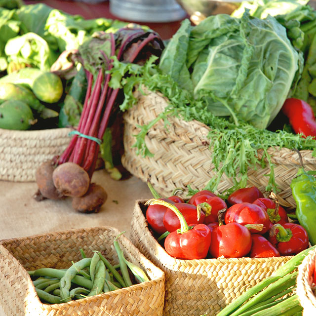 Market vegetables