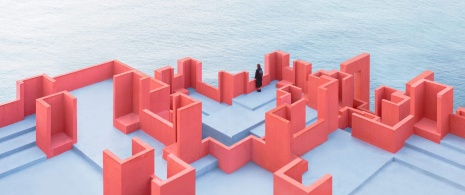 A Muralla Roja, em Calpe